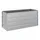 Garten-Hochbeet 100 x 40 x 45 cm Silber