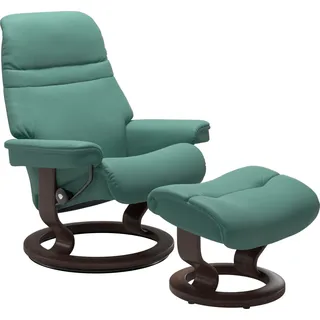 Stressless Stressless® Fußhocker »Sunrise«, mit Classic Base, Gestell Wenge grün