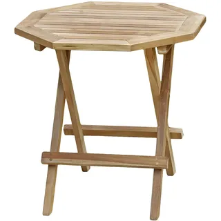 Garden Pleasure Gartentisch LUANG Beistelltisch 50 x 50 x 50 cm Braun