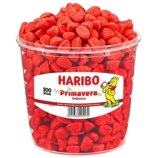 HARIBO Primavera Erdbeeren 500 St./1150,0 g
