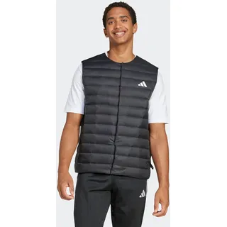 Funktionsweste ADIDAS SPORTSWEAR "HELIONIC LEICHTE", Herren, Gr. XL, schwarz, Obermaterial: 100% Polyamid. Wattierung: 100% Polyamid, Rundhals, Westen Funktionsweste