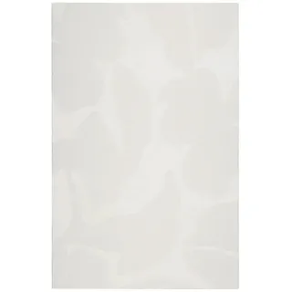 Esprit Flachwebeteppich , Creme, Weiß , Textil , Floral , quadratisch , 200x200 cm , Textiles Vertrauen - Oeko-Tex® , für Fußbodenheizung geeignet, in verschiedenen Größen erhältlich, pflegeleicht, leicht zusammenrollbar , Teppiche und Böden, Teppiche, Webteppiche