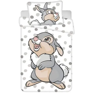 Disney Thumper Bettwäsche-Set – Kuschelige Kinderbettwäsche 100x135 cm & 40x60 cm