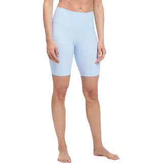 Shorts ENERGETICS "DA.-TIGHT KURZ OLOE 1/2 W", Damen, Gr. M, N-Gr, blau light, Obermaterial: 84% Polyester, 16% Elasthan, Hosen Shorts, sportlicher Stil, modernes Design, bequemer Sitz