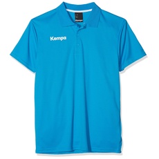 Bild von FanSport24 Kempa Handball Polyester Poloshirt Kinder blau Größe 164