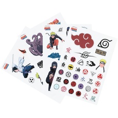 Grupo Erik Sticker Set Aufkleber Naruto Laptop Sticker Erwachsene und Kinder - Abziehbild