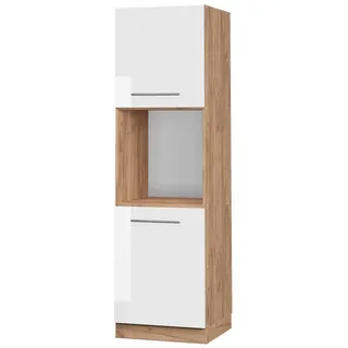 Vicco Herdumbauschrank Fame-Line 60 x 60 x 206,8 cm Weiß