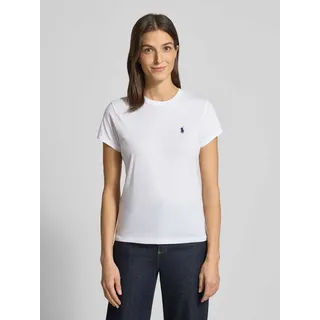 Ralph Lauren Polo Ralph Lauren T-Shirt mit Logo-Stitching, Weiss, L