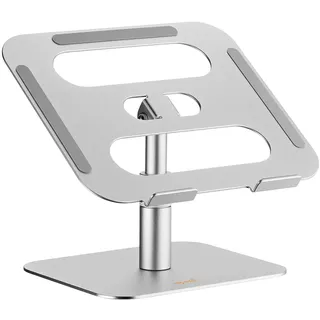My Wall höhenverstellbarer Laptop&Tablet Ständer - HT47L, Laptops Ständer, edles Aluminium, 360° Drehbar, Notebook Ständer, Höhenverstellbar, rutschfest, Tablet Ständer