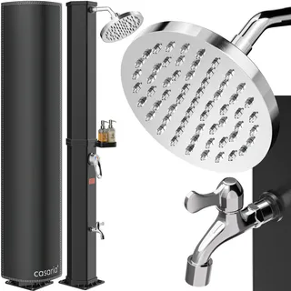 Solardusche Schwarz 35L