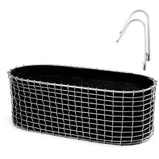 Pflanzkorb Balcony Basket, Designer Korbo, 49x18x20 cm