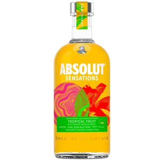 Absolut Sensations TROPICAL FRUIT Flavored Vodka 20% Vol. 0,7l