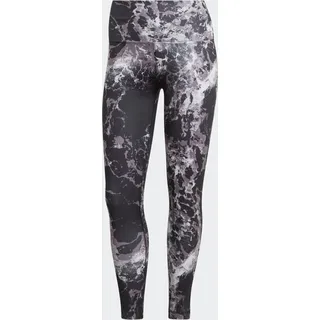 Adidas Yoga Essentials Print 7/8-Leggings Grey Two / Trace Grey XS