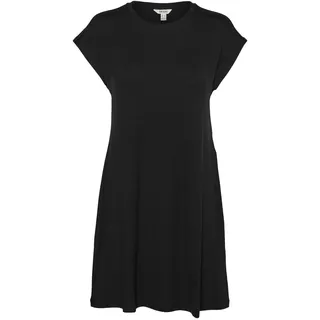 Vero Moda Damen VMAVA SL Knee Dress JRS NOOS«, Kleid, Black, X-Large