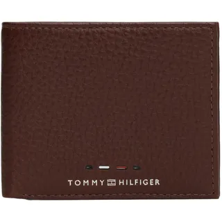 Tommy Hilfiger TH Premium Leather Mini CC Wallet Cognac