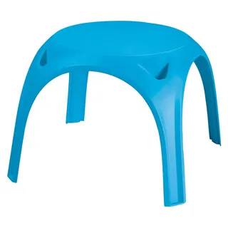 Keter Kindertisch aus Kunststoff, blau, 64x48x64 cm, pflegeleicht & langlebig, für Innen- und Außenbereich