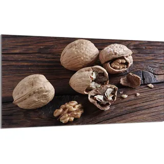 Herdabdeckplatte 90x52 Glaskeramikkochfeld Abdeckung Spritzschutz Glasplatte Deko Schneidebrett, Erdnüsse Holz