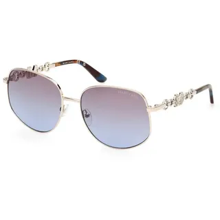 Guess Marciano Gm00003 Damen-sonnenbrille - Gold / Gradient Blue - One Size