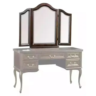 Designer Spiegel Anrichte Art Deco Spiegel Wohn Zimmer Regal Luxus Holz