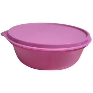 Tupperware Sommer Drops Schüssel mit Deckel auslaufsicher Hitparade Frischedrops 600ml 600 ml Frischhaltedose (rosa)