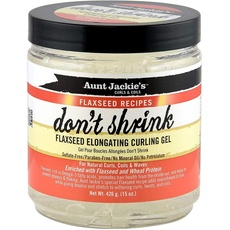 Aunt Jackie's Don't Shrink Flaxseed Elongating Curling Gel, 15 oz by Aunt Jackie's