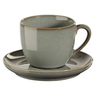 Asa Selection Espressotasse mit Untertasse 0,09 l Grün