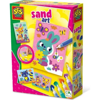 SES Creative Sandkunst Waldtiere 128-tlg.