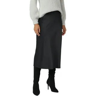 s.Oliver Black Label Damen, 2173927 Maxirock Slim fit Grey/Black, 40,