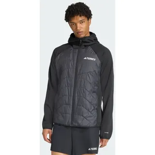 adidas Terrex Multi CLIMAWARM isolierende Hybrid-Kapuzenjacke - Black, XL