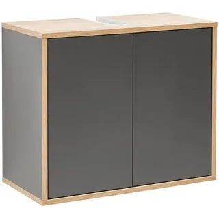 Fackelmann Waschbeckenunterschrank 'Finn' anthrazit