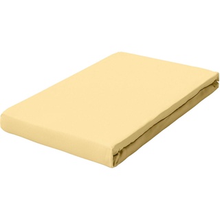 Pure Topper Baumwolle 140 x 200 - 160 x 220 cm yellow mid