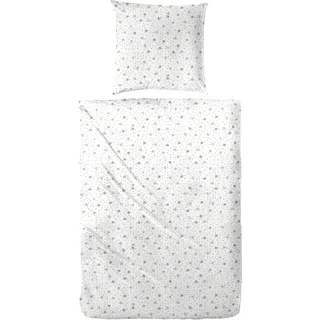 Primera Bettwäsche »Soft-Seersucker Bettwäsche Konfetti« 2 Stk., tlg. mit kleinen Punkten, grün,