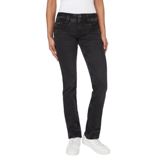 Pepe Jeans Damen Gen Jeans, Black (Denim-VS1), 24W / 34L