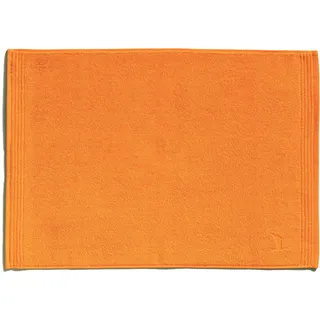Möve Superwuschel Duschvorlage 50 x 70 cm aus 100% Baumwolle, orange