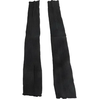 Damen-Yoga-Strümpfe, offener Absatz, gerippter Strick, Oberschenkelhohe Beinlinge für Ballett, Tanzen, Faulenzen