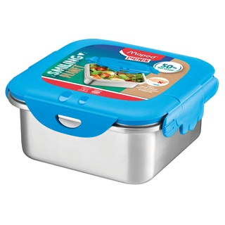 Maped Picnik Concept Kinder – Lunchbox aus Edelstahl – Lunchbox für Kinder – wasserdicht – figuratives Design – Basis aus Edelstahl, Deckel 50% recycelt – großes Fassungsvermögen 1 l