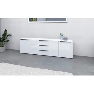 borchardt Möbel Tom 200 x 53 x 35 cm Weiß