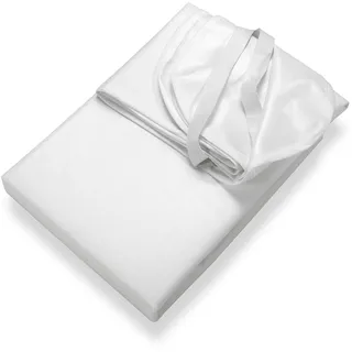 Setex Wasserdichter Molton Matratzenschutz 160 x 200 cm weiß