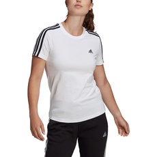 Bild Damen Essentials Slim T-Shirt White/Black, M