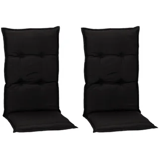 BEO Sitzauflage 118 x 46 x 8 cm anthrazit 2-tlg.