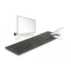 Bild Wireless Tastatur mit Touchpad DE (12454)