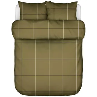 Marc O'Polo Bettwäsche , Grün , Textil , Karo , 200x200 cm , Gots , Heimtextilien, Bettwäsche & Leintücher, Bettwäsche, Sonstige Materialien