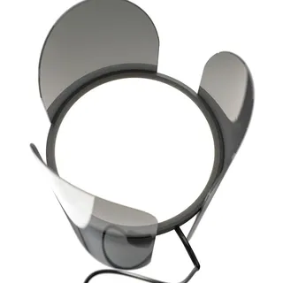 Maytoni Tischleuchte , Schwarz, Transparent , Metall, Kunststoff , rund , F , 30x15x15 cm , Ce , mit Schalter, gleichmäßige Lichtverteilung , Lampen & Leuchten, Innenbeleuchtung, Tischlampen, Tischlampen