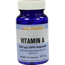 Bild Vitamin A 800 µg GPH Kapseln 90 St.