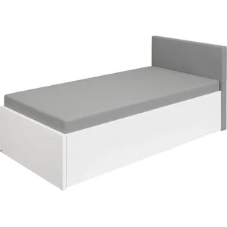 Paidi Jugendbett Flynn 100 x 200 cm Holz grau weiß