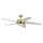 Melton 132 cm Deckenventilator Weiß