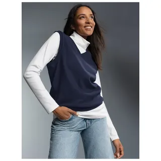 TRIGEMA Pullunder Blau L