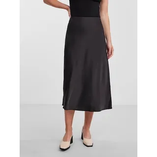 Y.A.S Midirock »YASPELLA HW MIDI SKIRT S. NOOS«, schwarz