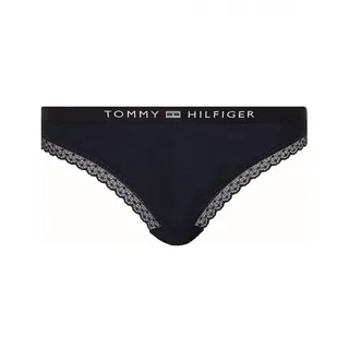Tommy Hilfiger Damen Slip Unterwäsche, Blau (Desert Sky), L