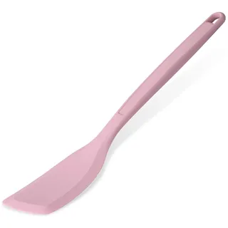 Fackelmann x Pamela Reif Pfannenwender – Aus Platin Silikon in Pastell Rosa, für beschichtete Pfannen, Hitzebeständig bis +230°C, Spülmaschinengeeignet